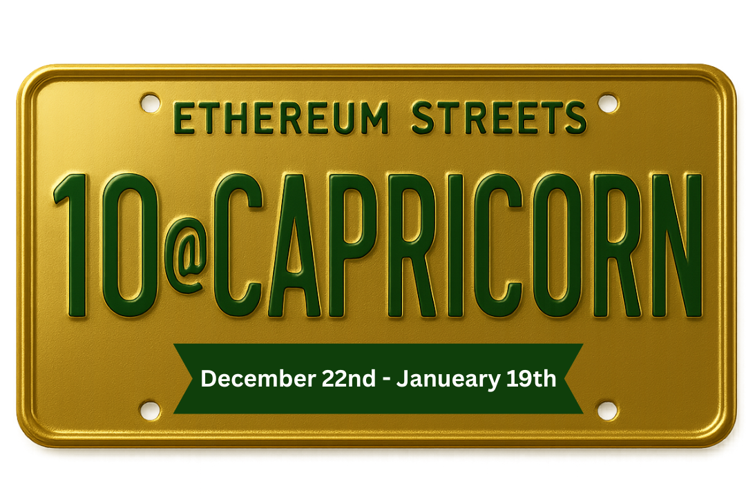 Capricorn House Plate