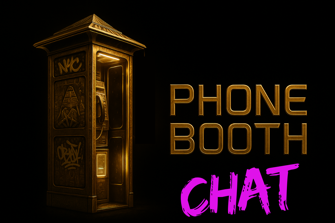 Phone Booth Chat Logo