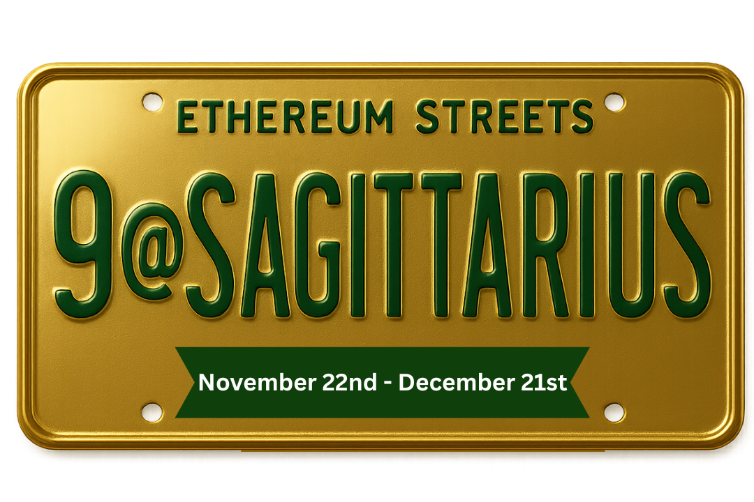 Sagittarius House Plate